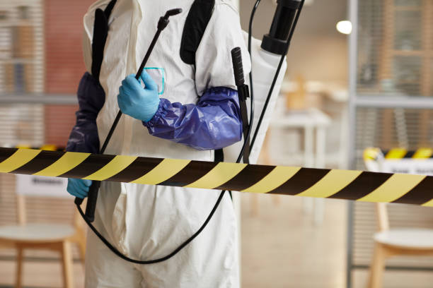 Professional Biohazard technician working in Hancock, IA